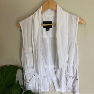 White Utility Vest